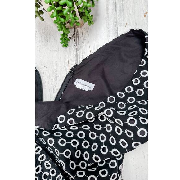 Lovers & Friends Evan Black and White Circle Mini Dress - Picture 3 of 11